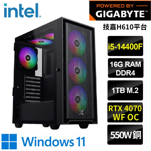 技嘉平台 i5十四核GeForce RTX 3050{金盞花