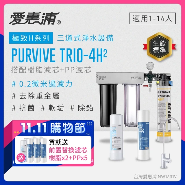 EVERPURE 愛惠浦 PURVIVE Duo-PBS40