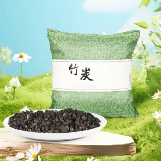 【淨化空氣】韓式去異味竹炭包500gx2包(重複利用 活性炭 除甲醛 除味 新車 鞋子 除溼 防潮 腳氣 腳臭)