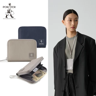 【PORTER INTERNATIONAL】黑五限定★職人必備多功能證件套/卡片零錢包(多色任選)