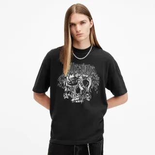 【ALLSAINTS】MORPH 短袖T恤Washed Black M022PB(寬鬆版型)