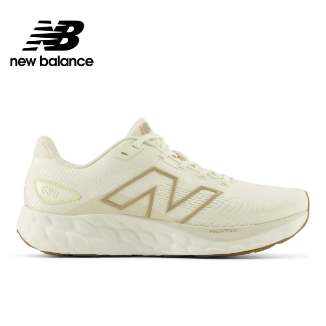 NEW BALANCE 雙11 NB 慢跑鞋_W680CC8-D_女性_米杏色