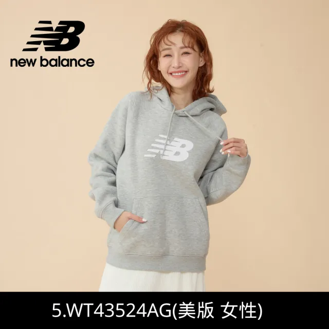 【NEW BALANCE】NB 刷毛帽T/連帽上衣_男款/女款_MT43904AG_MT43904BK(美版 版型偏大)
