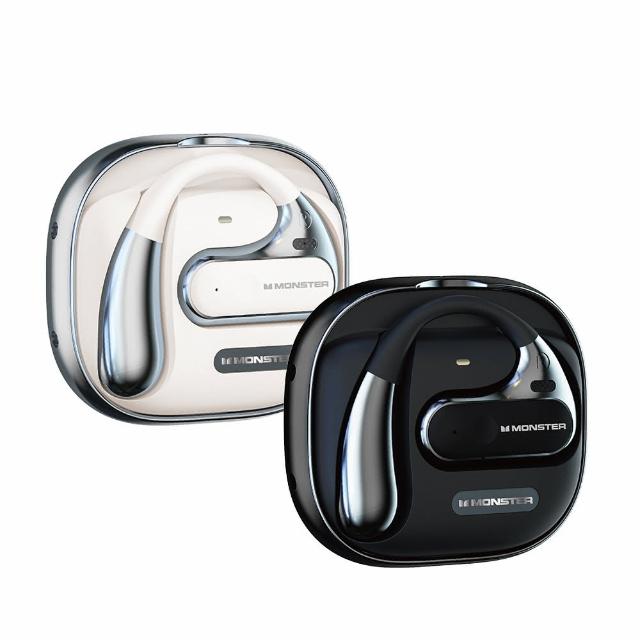 【MONSTER 魔聲】Open Ear 開放式無線藍牙耳機(AC320/藍牙5.4/耳掛式)