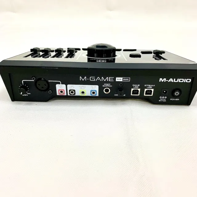 【M-AUDIO】M-GAME RGB DUAL 遊戲直播混音器 錄音介面 live stream PODCAST 直播用(一年保固總代理公司貨)