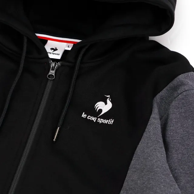 【LE COQ SPORTIF 公雞】休閒經典連帽外套 男女款-2色-LWU63363