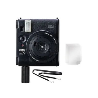 【FUJIFILM 富士】instax mini 99 拍立得相機 原廠公司貨(送底片透明保護套20入)