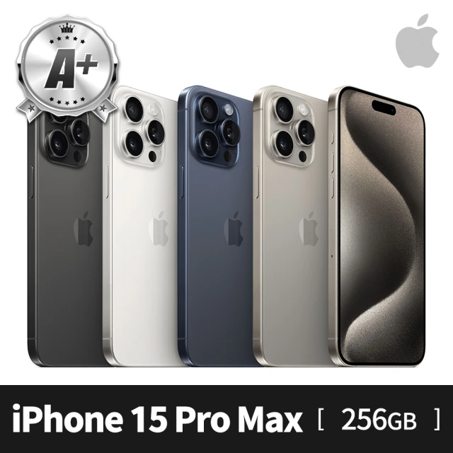 AppleApple A+ 級福利品 iPhone 15 Pro Max 256G(6.7吋) UAG磁吸殼配件組