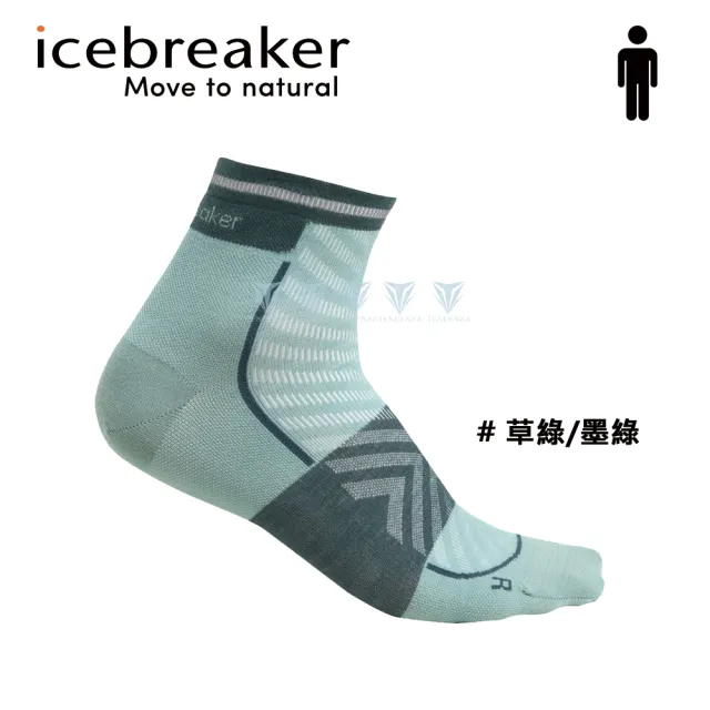 【Icebreaker】男女款-短筒輕薄毛圈慢跑襪 - IB0A56VK IB0A56VI(羊毛/短筒/美麗諾羊毛/輕薄)