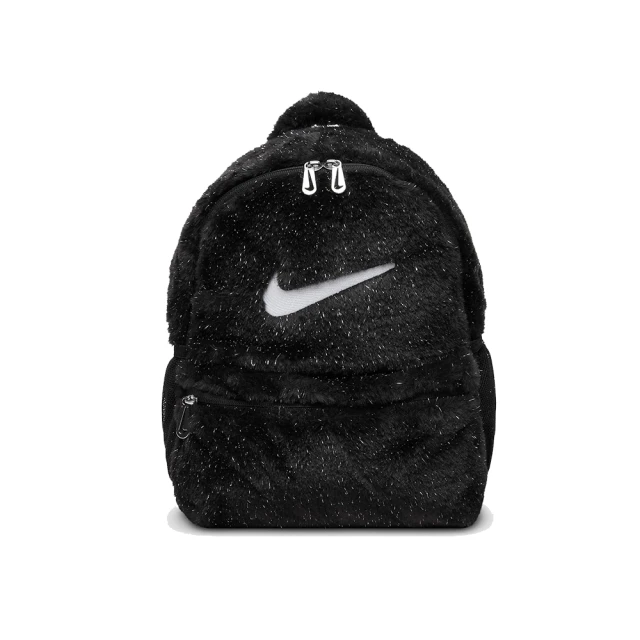 NIKE 耐吉 Y NK FX FUR BACKPACK 毛絨金蔥 後背包 男女 - FZ1330010