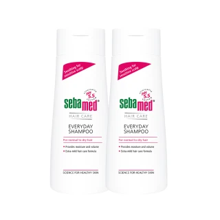 【SEBAMED 施巴】溫和洗髮乳200ml 買一送一(總代理)