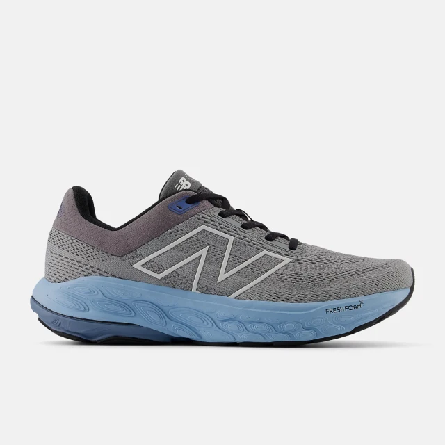 NEW BALANCE NB 慢跑鞋 男鞋 運動鞋 緩震 灰藍 M860F14