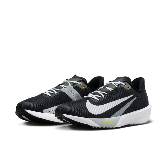 NIKE 耐吉 慢跑鞋 男鞋 運動鞋 緩震 AIR ZOOM RIVAL FLY 4 黑 FV6040-001