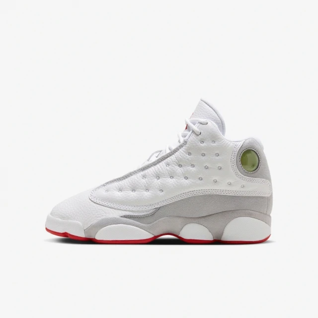 NIKE 耐吉 AIR JORDAN 13 RETRO GS 女鞋 大童 籃球鞋 運動鞋 白灰紅(DJ3003160)