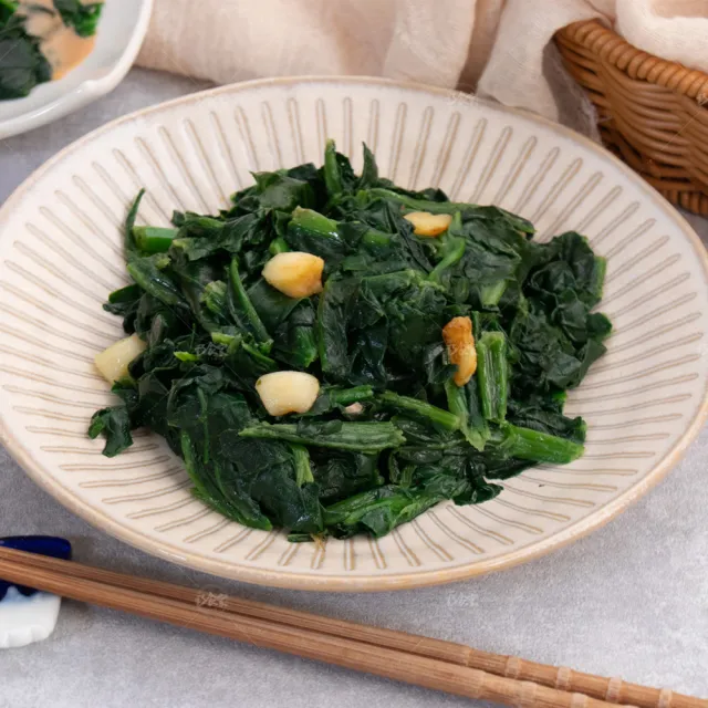 【巧食家】特A等級冷凍菠菜X2包(1KG/包)