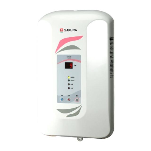 【SAKURA 櫻花】九段調溫瞬熱式電熱水器(SH-123 原廠保固基本安裝)