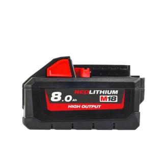 【Milwaukee 美沃奇】18V高輸出鋰電池 8.0AH-M18HB8 原廠公司貨(加購品)