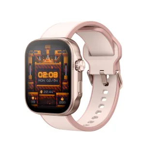 【Bentley 賓利】BEY-GTX13-PK 時尚中性柔和多風格多語言支援 多功能運動紀錄助手 硅膠 電子錶 手錶