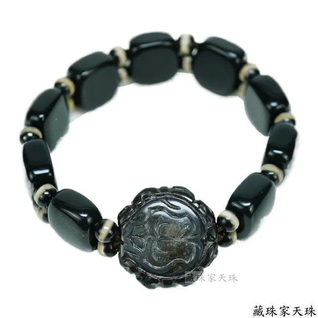 【藏珠家】精品財咒天眼+大手印天珠手鍊