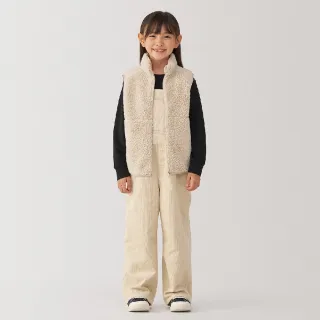 【MUJI 無印良品】兒童絨毛刷毛背心(共3色)