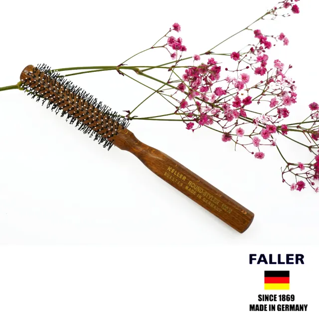 【FALLER 芙樂】德國製FSC32MM耐熱纖維捲髮梳(捲髮梳/梳頭造型美容/雙11)