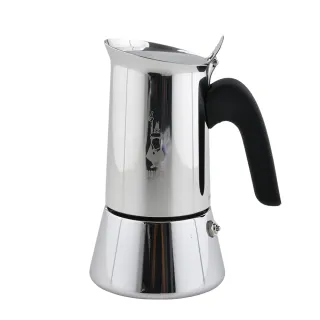【Bialetti 比亞樂堤】維納斯美學 不鏽鋼摩卡壺 4人份 咖啡壺 {電磁爐 IH爐可用}(平輸品)