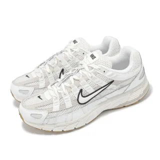 【NIKE 耐吉】休閒鞋 P-6000 PRM 男鞋 女鞋 象牙白 米白 復古 緩震 運動鞋(HF4898-121)