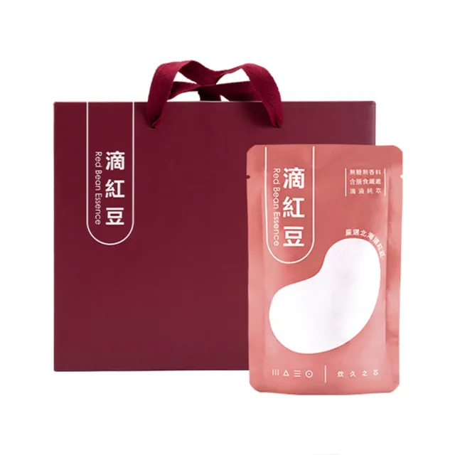 【炆久之芯】滴紅豆10入禮盒(80ml x 10入)送禮首選 調整體質 促進新陳代謝 蔡依珊推薦