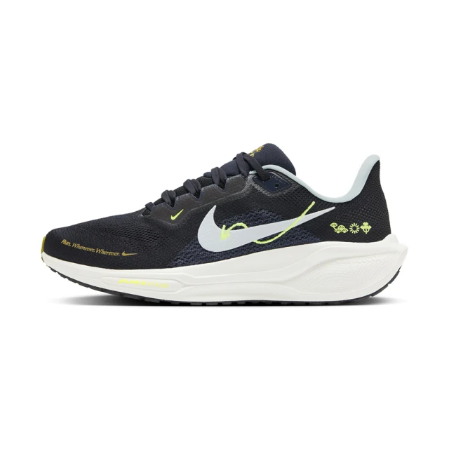 NIKE 耐吉 Air Zoom Regasus 41 男鞋 黑白色 小飛馬 氣墊 緩震 網布 透氣 慢跑鞋 HQ3452-041