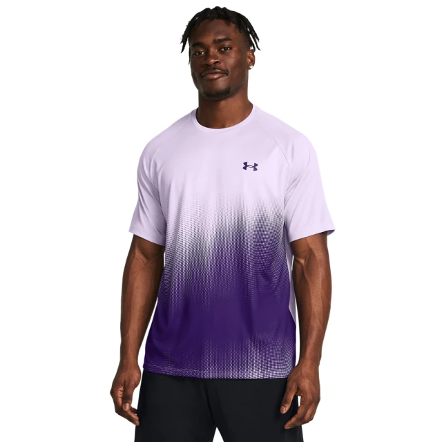 UNDER ARMOUR UA 男 Tech Fade 短袖T-Shirt_1377053-535(紫色)