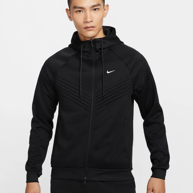 NIKE 耐吉 連帽外套 休閒 Therma-FIT 男 AS M NK TF RPL THERMA SPHR WNT 黑(FZ1108010)