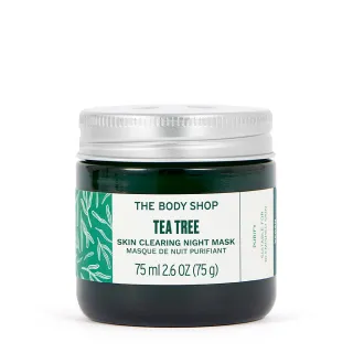 【THE BODY SHOP 美體小舖】茶樹淨膚抗瑕晚安凍膜(75ML/淨化毛孔)