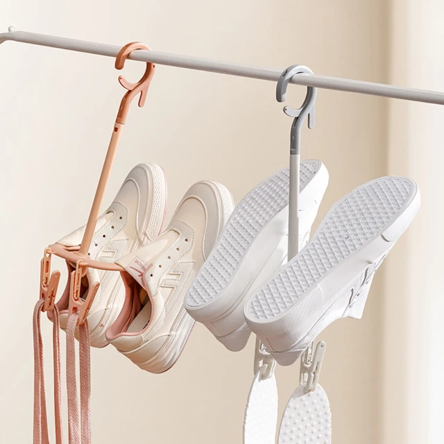 歐德沐 鋁合金曬衣架100170cm可伸縮 加寬鞋架 免安