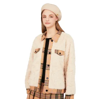 【SCOTTISH HOUSE】羔羊毛配格紋外套CHUB1651