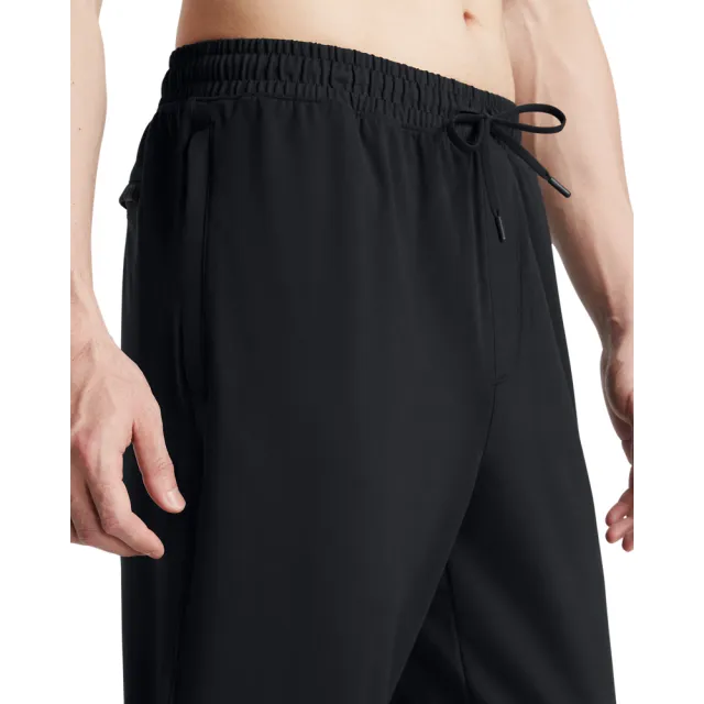 【UNDER ARMOUR】UA 男 Meridian Joggers 長褲_1386978-001(黑色)