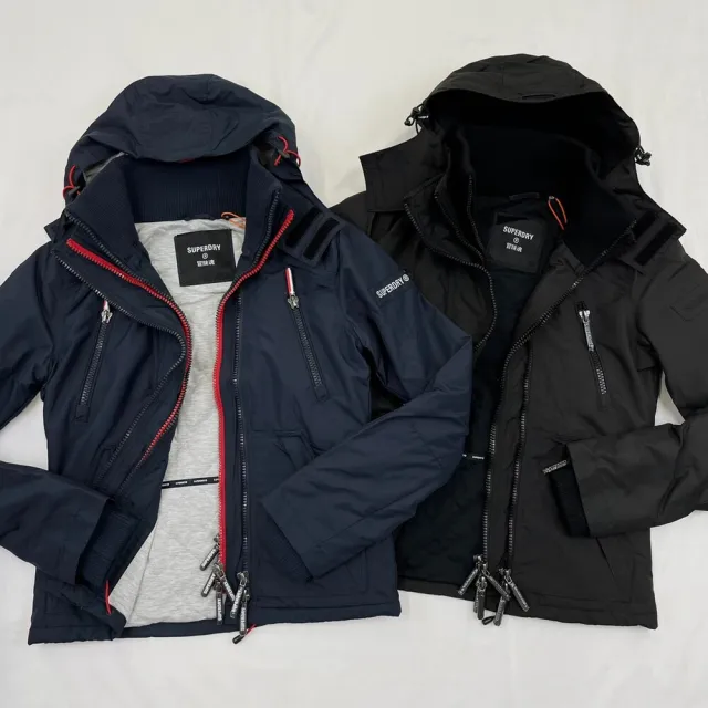【Superdry】極度乾燥 女款 遊艇款 三拉鍊 防風外套 Superdry 暗袋 Yachter 外套 防風衣(防風外套8798)