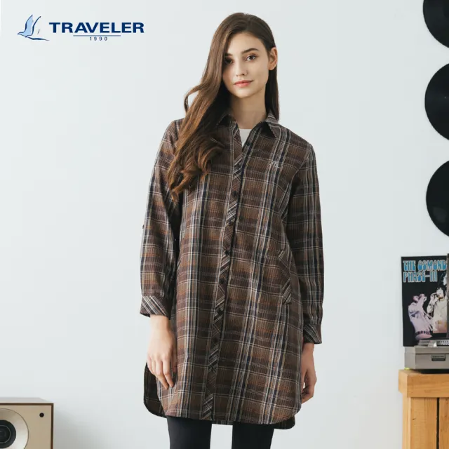 【TRAVELER 旅行者】雙11｜男女款吸排襯衫組｜232TR705.707.709.712.713.(男女多款/保暖襯衫)