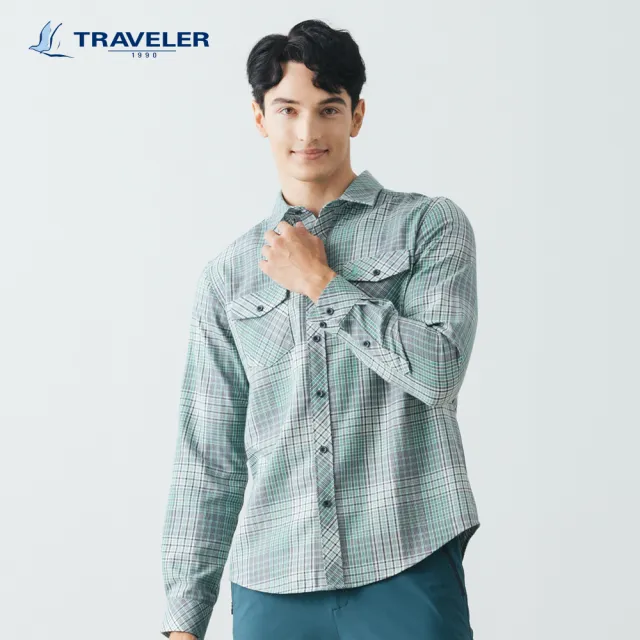 【TRAVELER 旅行者】雙11｜男女款吸排襯衫組｜232TR705.707.709.712.713.(男女多款/保暖襯衫)