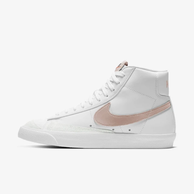 NIKE 耐吉 Wmns Blazer Mid 77 女 休閒鞋 經典 復古 中高筒 穿搭 白粉(CZ1055-118)