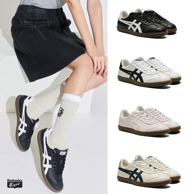 Onitsuka Tiger 鬼塚虎 官方旗艦店 黑底白虎爪 Onitsuka Tiger 鬼塚虎 官方旗艦店 皮革TOKUTEN(1183C429)