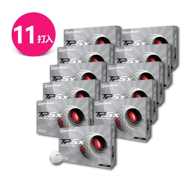 TaylorMade TP5X Golf Ball 高爾夫球 5-piece 五層球 11打入(#N76000#邁達康高爾夫)