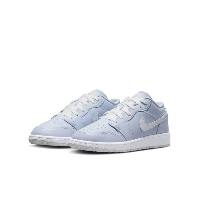 NIKE 耐吉 休閒鞋 女鞋 大童 運動鞋 AJ 喬丹 AIR JORDAN 1 LOW GS 藍 FV8486-400