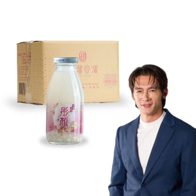 谷溜谷溜 彤顏295mlX12瓶(純薏仁顆粒飲)