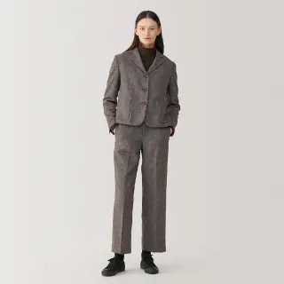 【MUJI 無印良品】MUJI Labo女羊毛混外套(共2色)