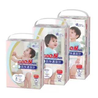 【GOO.N】日本大王境內版肌快適 褲型紙尿褲M-XL(跳跳褲)