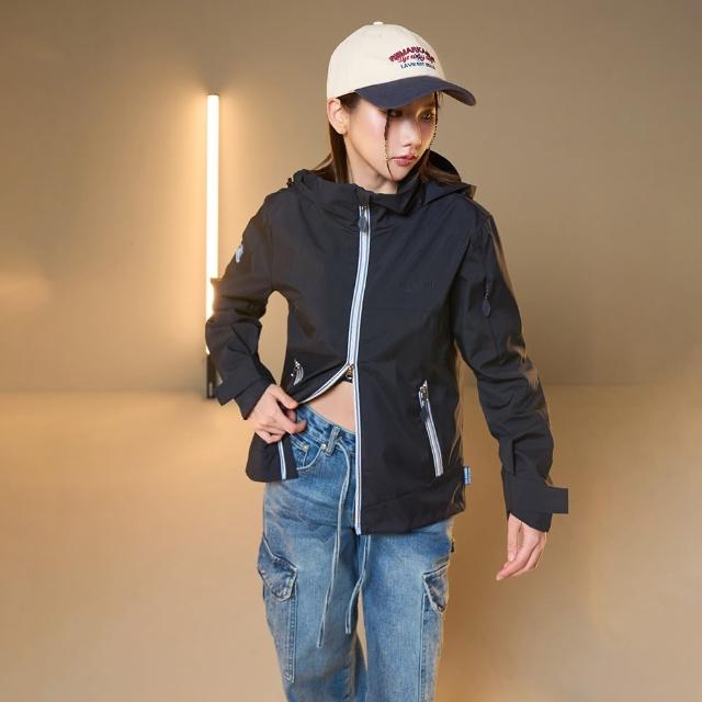 【MAJOR MADE】抽繩口袋厚磅數牛仔寬褲(女裝長褲/休閒褲/造型穿搭)