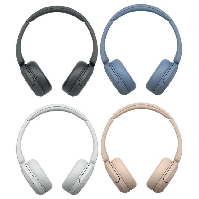 SONY 索尼 WH-CH520 藍芽耳機，頭戴式設計輕盈僅147g，藍芽5.2傳輸穩定快速，內建麥克風支援通話，TYPE-C充電方便快捷。顏色多樣（黑色、米色、藍色、白色），相容Windows、Android、iOS系統，越南原產地，一年保固。適合日常通勤、音樂聆聽與線上會議，NCC認證CCAO22LP0920T5，完整規格請參考品牌官網。