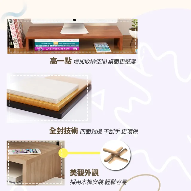 【樂邦】桌面電腦螢幕架(置物架 電腦架 收納架 桌上收納 增高架)