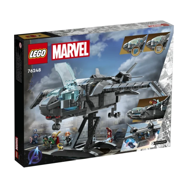 LEGO 樂高 Marvel超級英雄系列 76248 The Avengers Quinjet(昆式戰機 復仇者聯盟 模型)