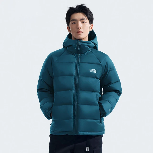 The North Face 北臉 外套 男款 運動連帽外套 羽絨外套 防潑水 防風 M HYDRENALITE 藍 NF0A7W7G1NO